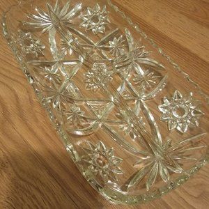 Crystal tray beautiful